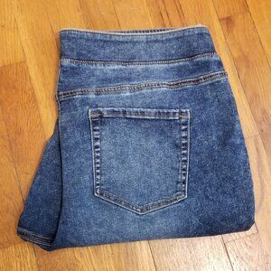 m jeans by Maurices Pull-On Jeans, 22w Super Skinny High Rise